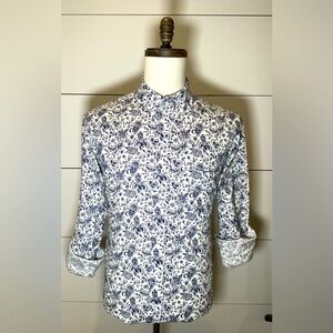 Men’s Raleigh Workshop LS Button Down Shirt. Size Large.